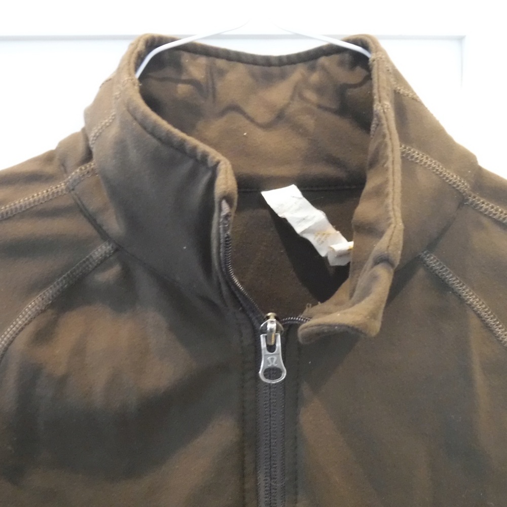 Retro Lululemon Vintage Jacket Luon Chocolate 8 - Picture 2 of 4